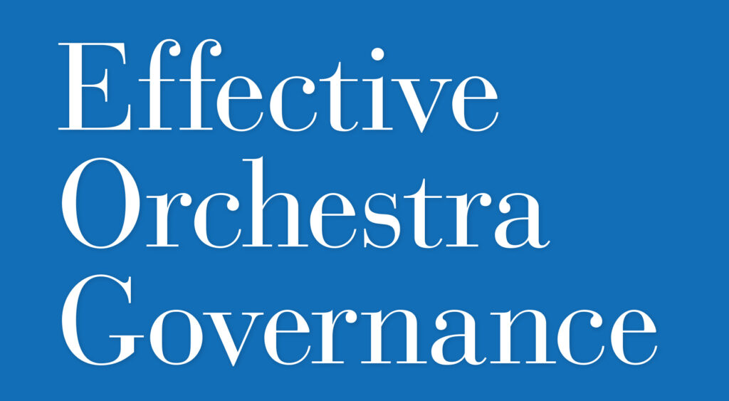 Effective Orchestra Governance, feature